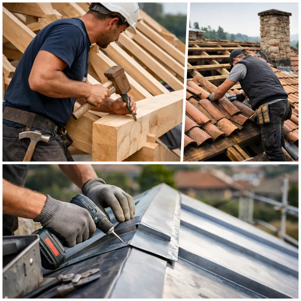 RMF France - Travaux de charpente traditionnelle et rénovation