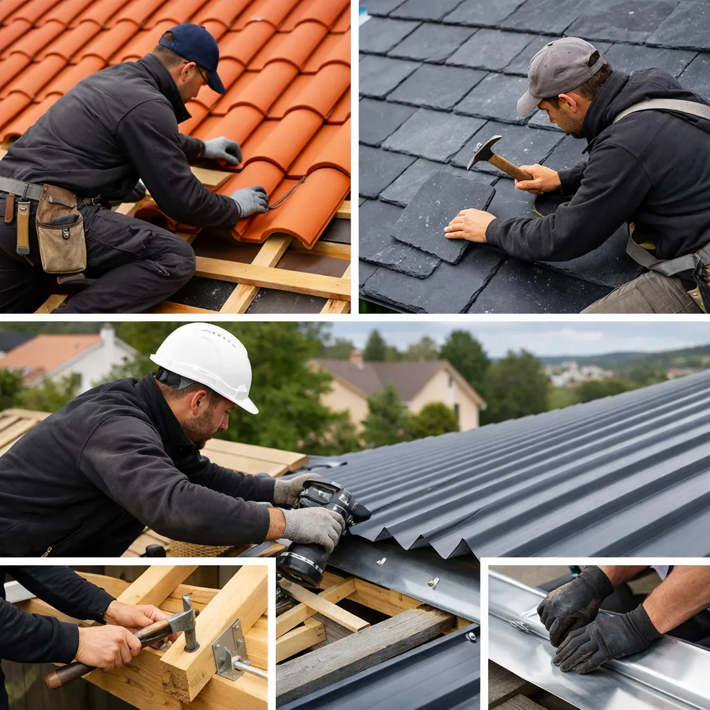 Pose de couverture à Versailles